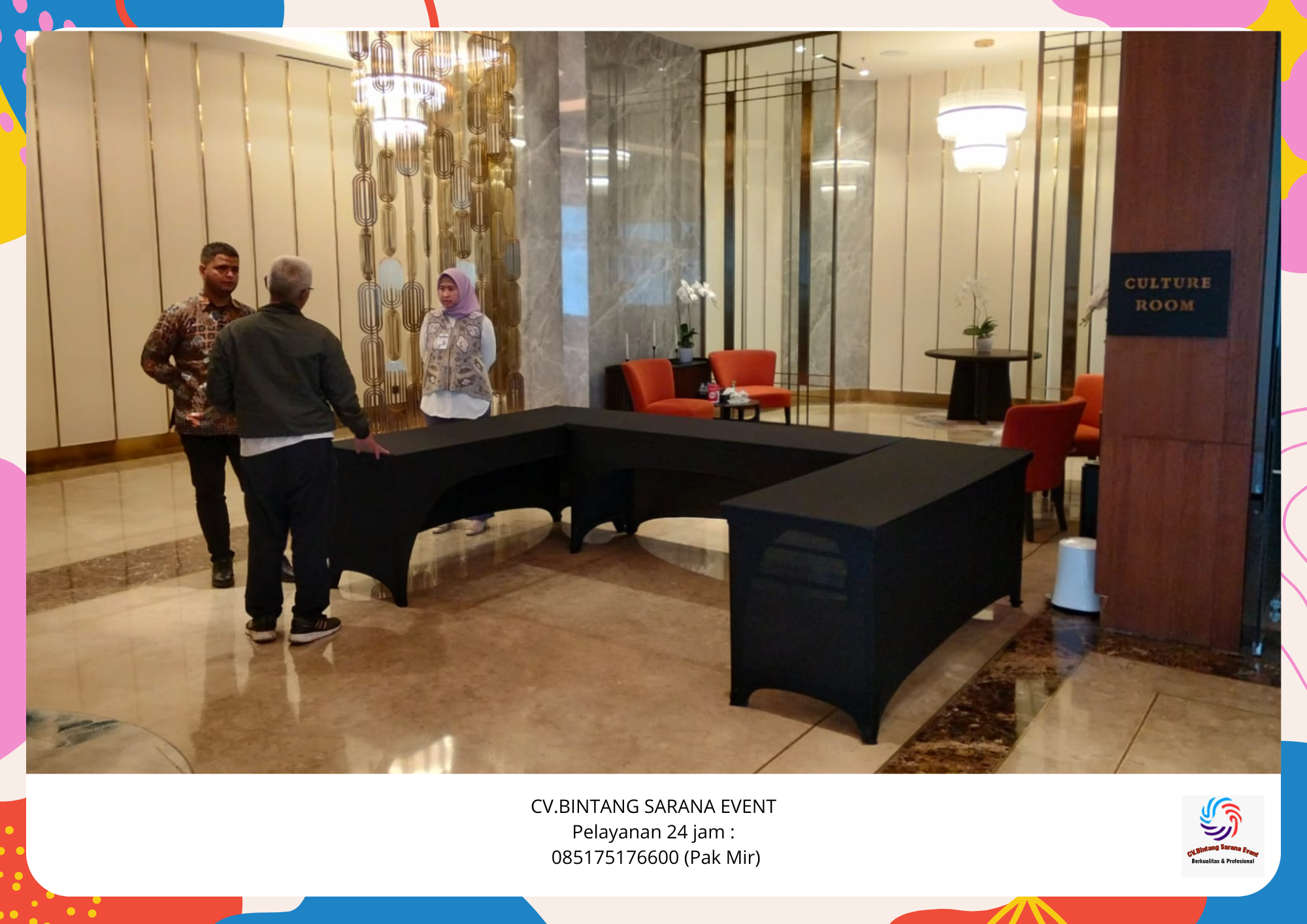 Sewa Kursi Sofa Dan Podium Dan Meja Ibm Jakarta