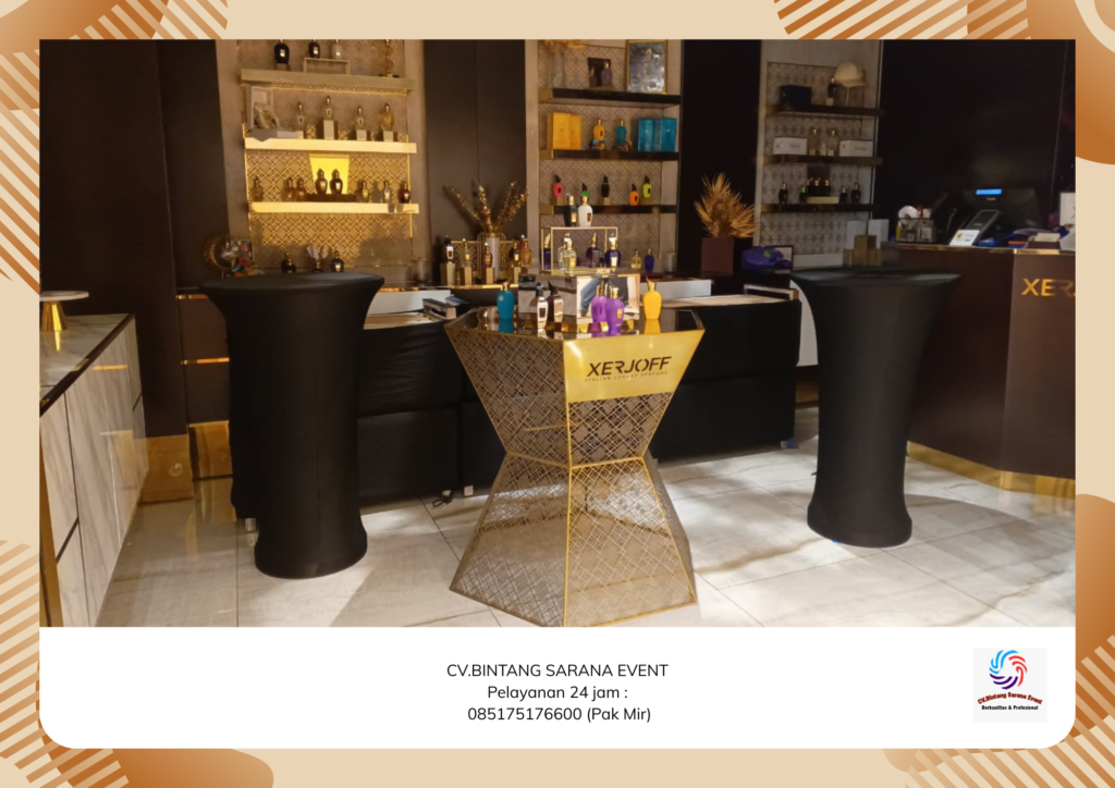 Sewa Meja Bar Dan Puff kotak area Jakarta Barat