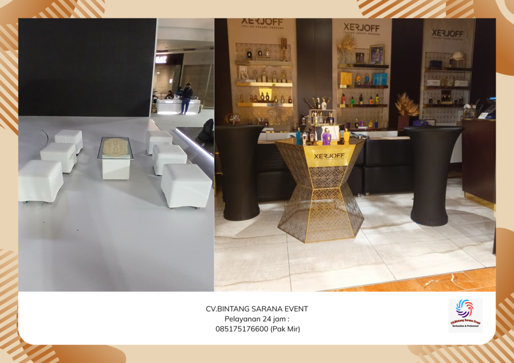 Sewa Meja Bar Dan Puff kotak area Jakarta Barat