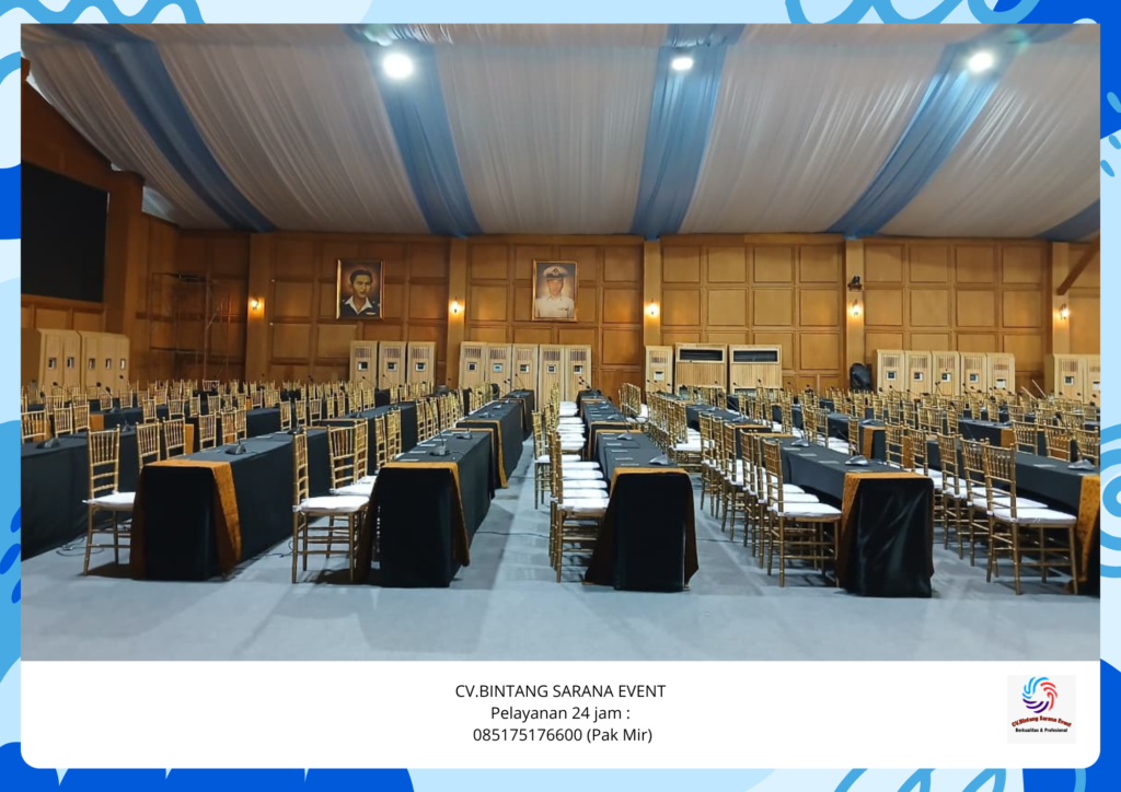 Sewa Meja Ibm Dan Kursi VIP Tiffany Gold Event Istana Merdeka Area Bekasi