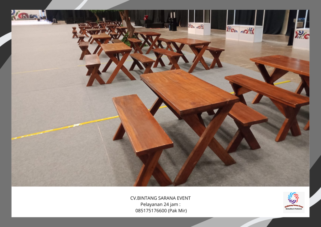 Sewa Meja Kursi Taman Berkualitas Area Jakarta