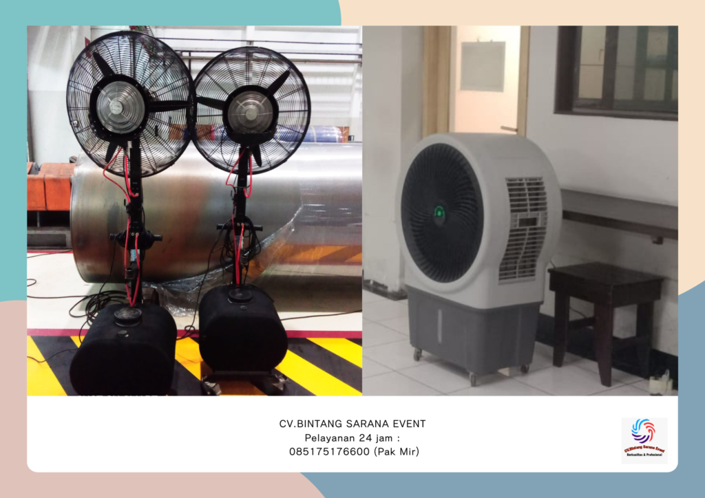 Sewa Misty Fan Dan Air Cooler Area Depok