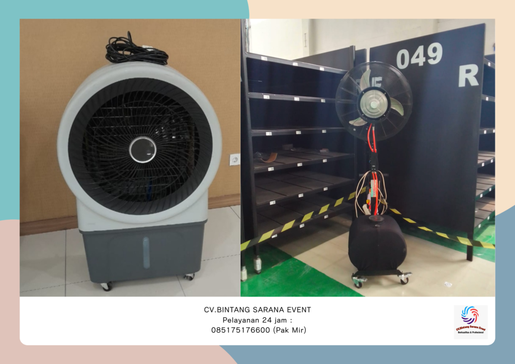 Sewa Misty Fan Dan Air Cooler Area Depok