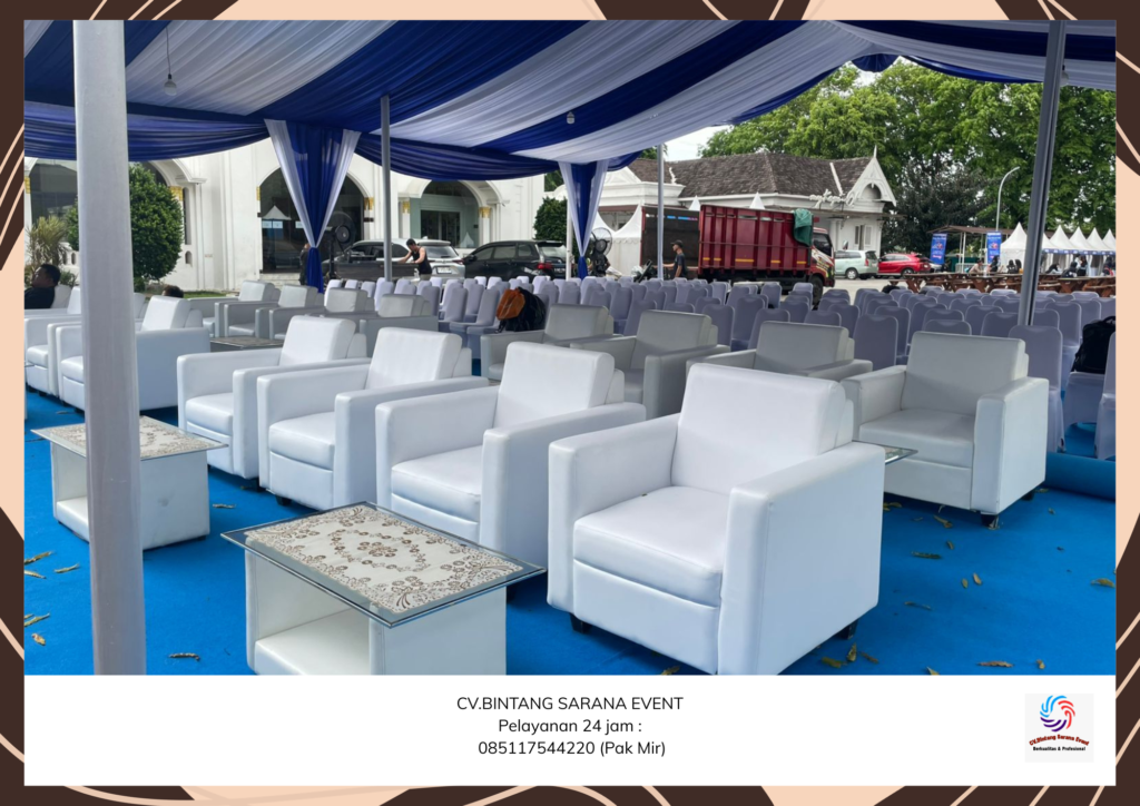 Sewa Sofa Kotak Hitam Dan Putih Area Cikarang