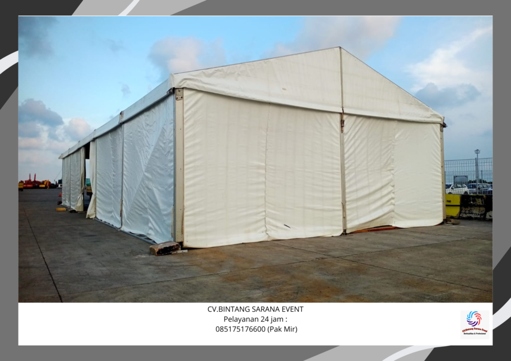 Sewa Tenda Roder Berkualitas Siap Pakai Area Cikarang