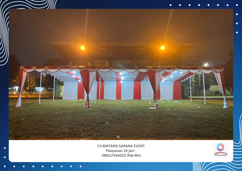 Sewa Tenda Serut Harga Murah Area Jakarta