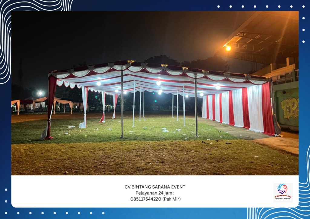 Sewa Tenda Serut Harga Murah Area Jakarta