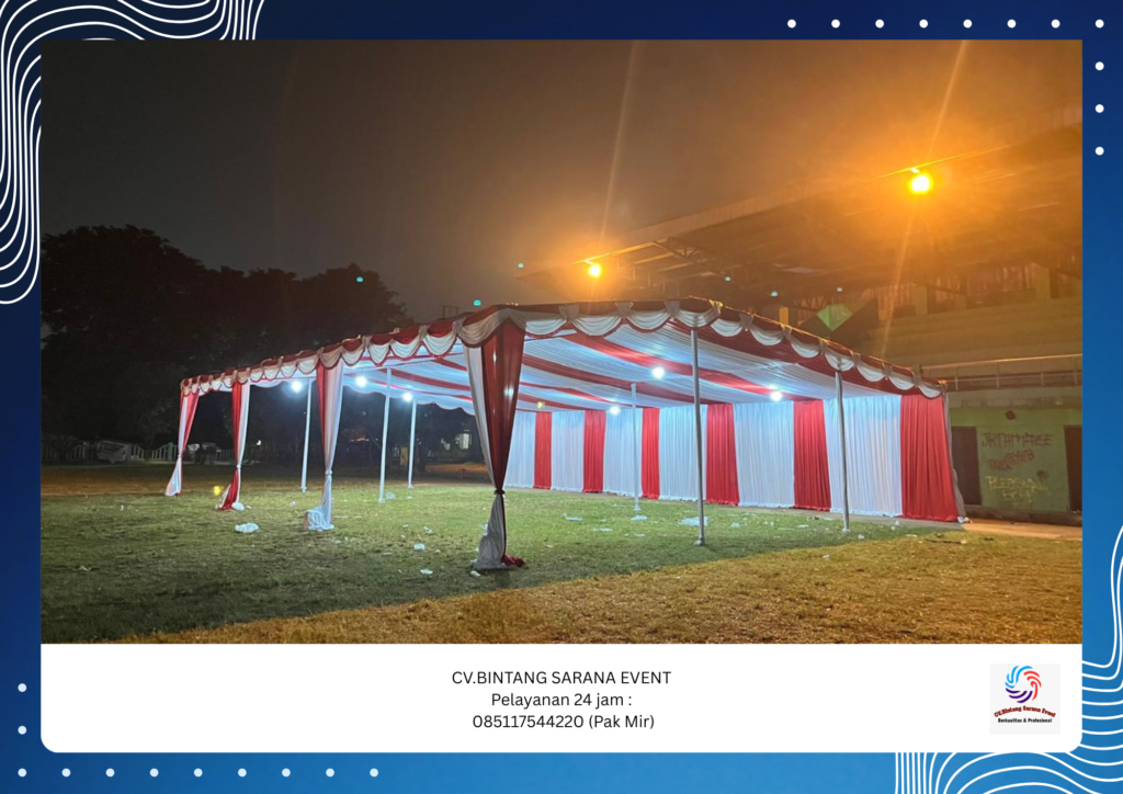 Sewa Tenda Serut Harga Murah Area Jakarta