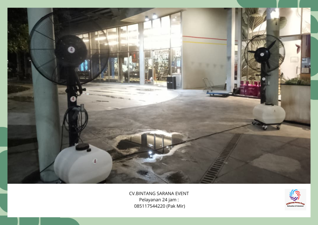 Jasa Sewa Air Cooler Dan Misty Fan Murah Jakarta
