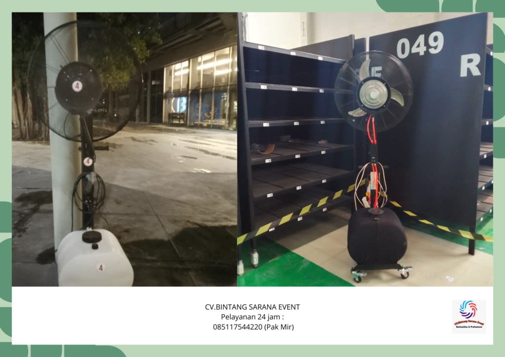 Jasa Sewa Air Cooler Dan Misty Fan Murah Jakarta