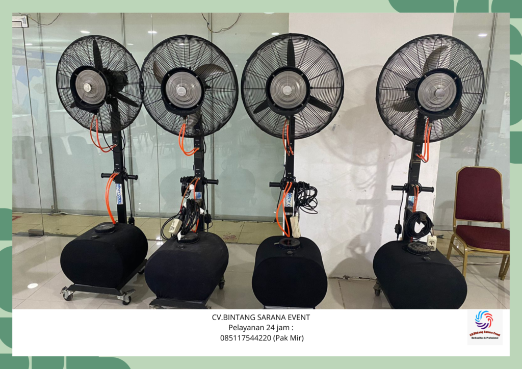 Jasa Sewa Air Cooler Dan Misty Fan Murah Jakarta