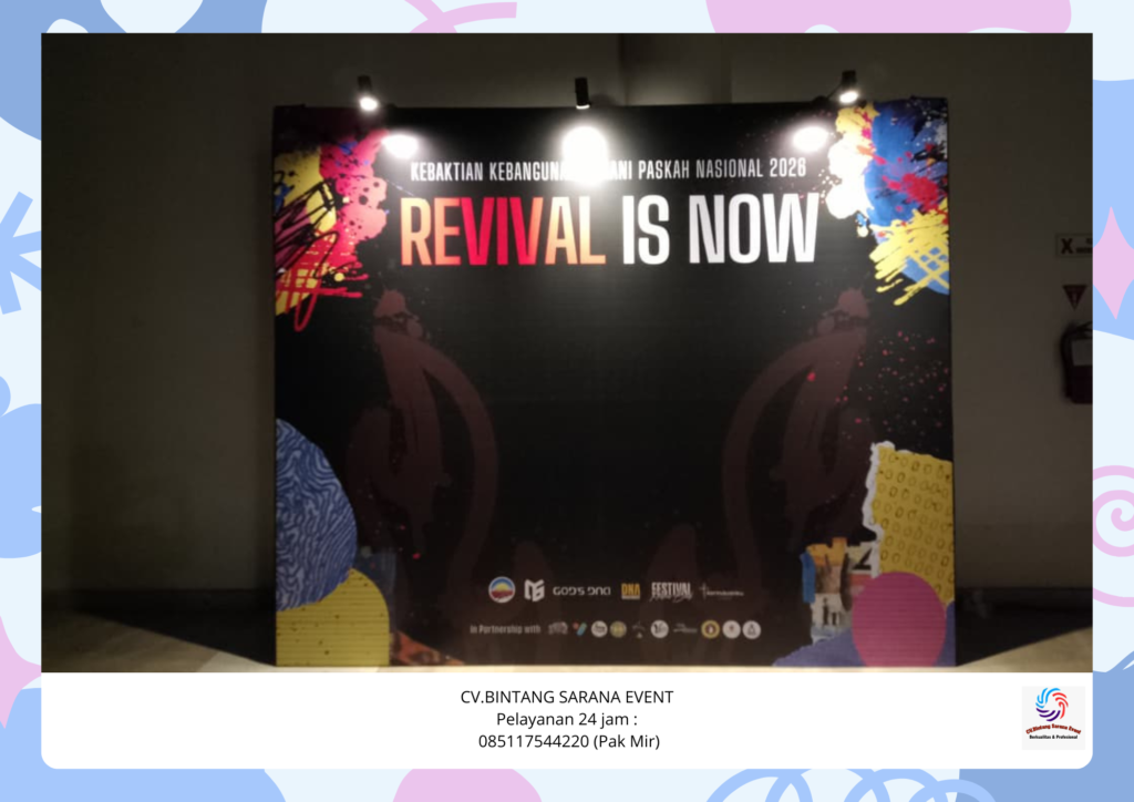 Rental Backdrop PhotoBooth Siap Pakai Area Cikarang