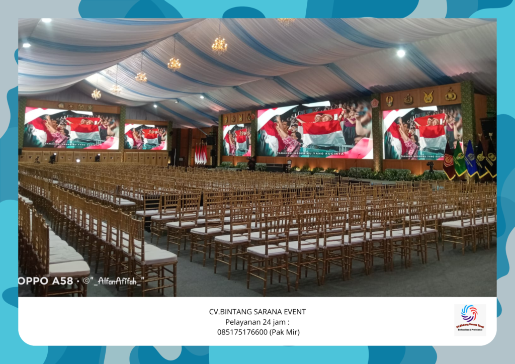 Rental Kursi Tiffany kayu Dan Toilet portable karawang