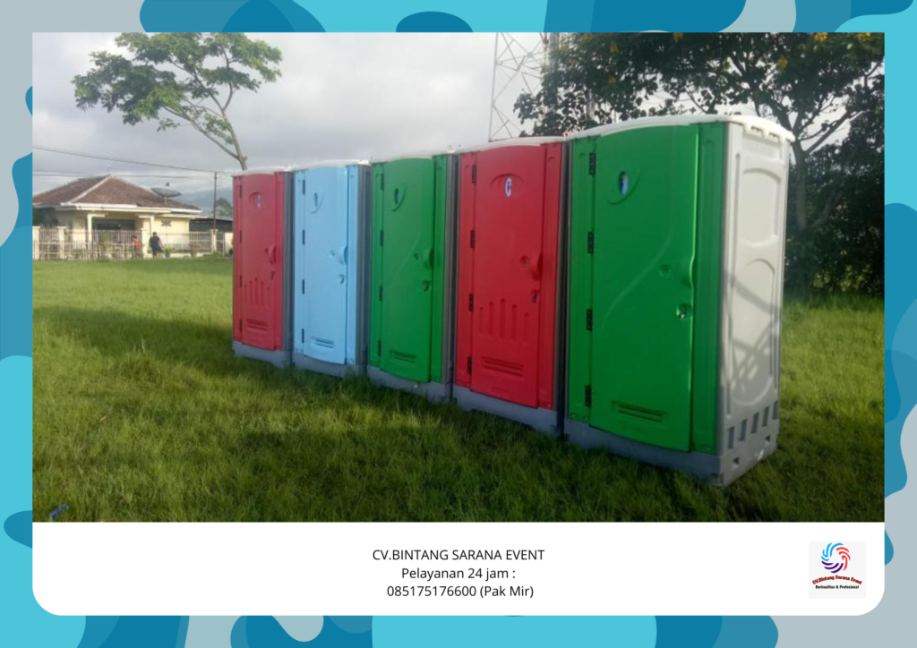 Rental Kursi Tiffany kayu Dan Toilet portable karawang