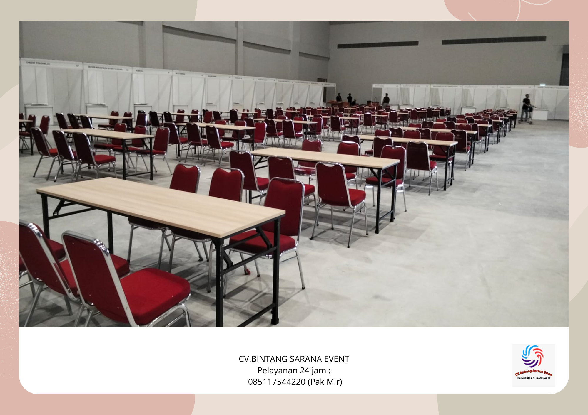 Rental Meja Ibm Dan Kursi Event Area Depok