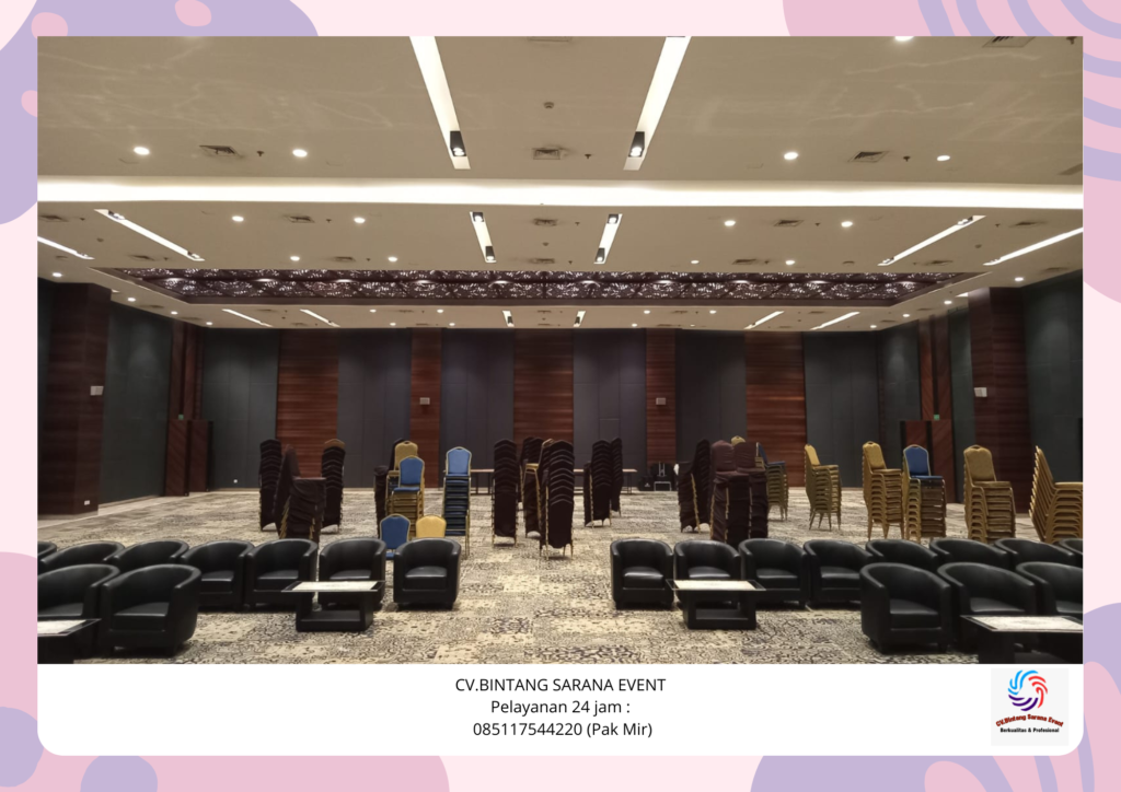 Rental Sofa Oval Hitam Harga Terjangkau Area Bekasi