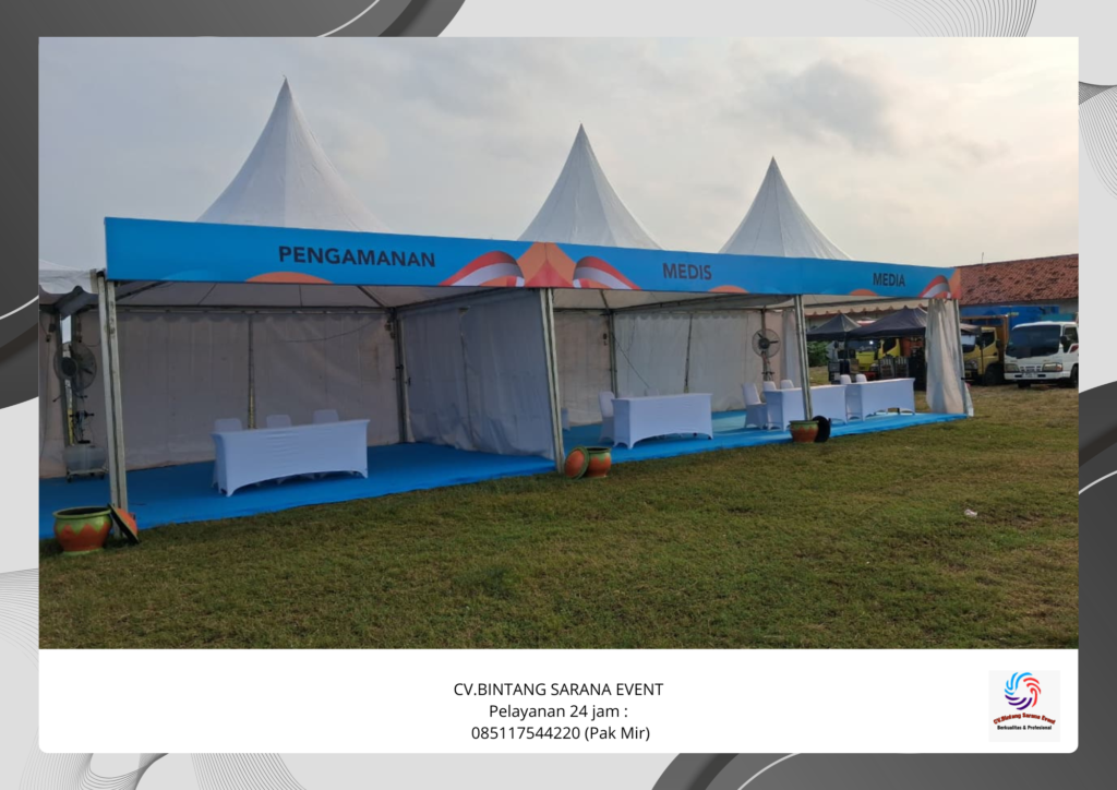 Rental Tenda Sarnafil Berkualitas Area Tanggerang