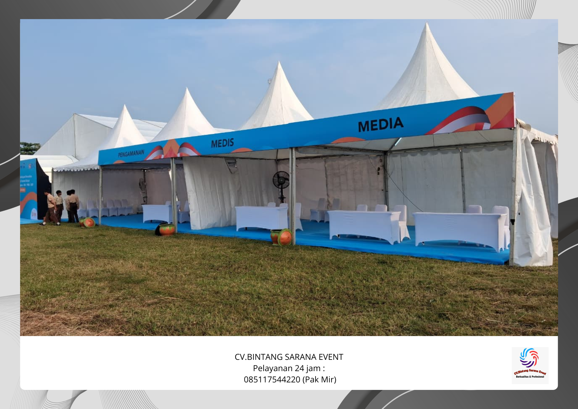 Rental Tenda Sarnafil Berkualitas Area Tanggerang