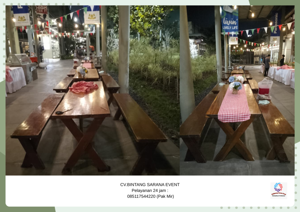 Sewa Kursi Taman VIP Kaki Silang Jakarta