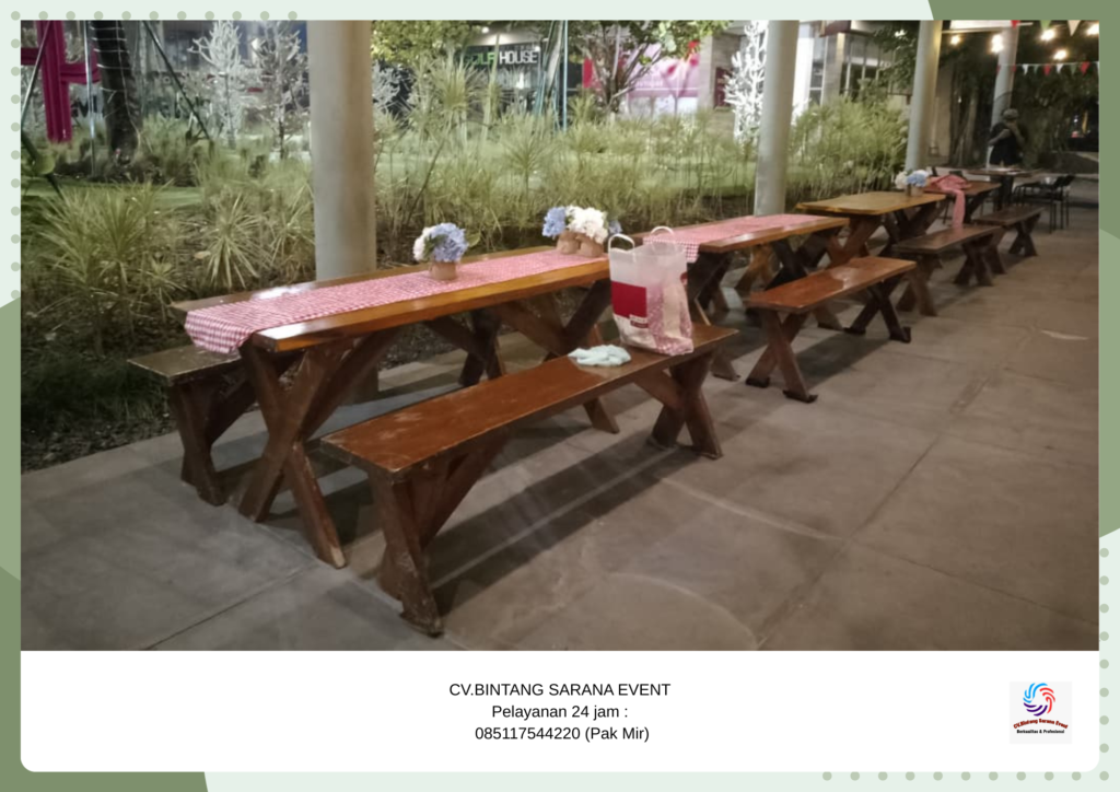 Sewa Kursi Taman VIP Kaki Silang Jakarta