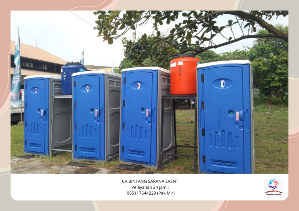 Sewa Meja kursi Toilet Portable Dan Panggung Jakarta