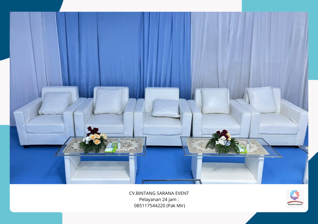 Sewa Sofa Kotak Dan Meja Kaca Siap Kirim Area Jakarta