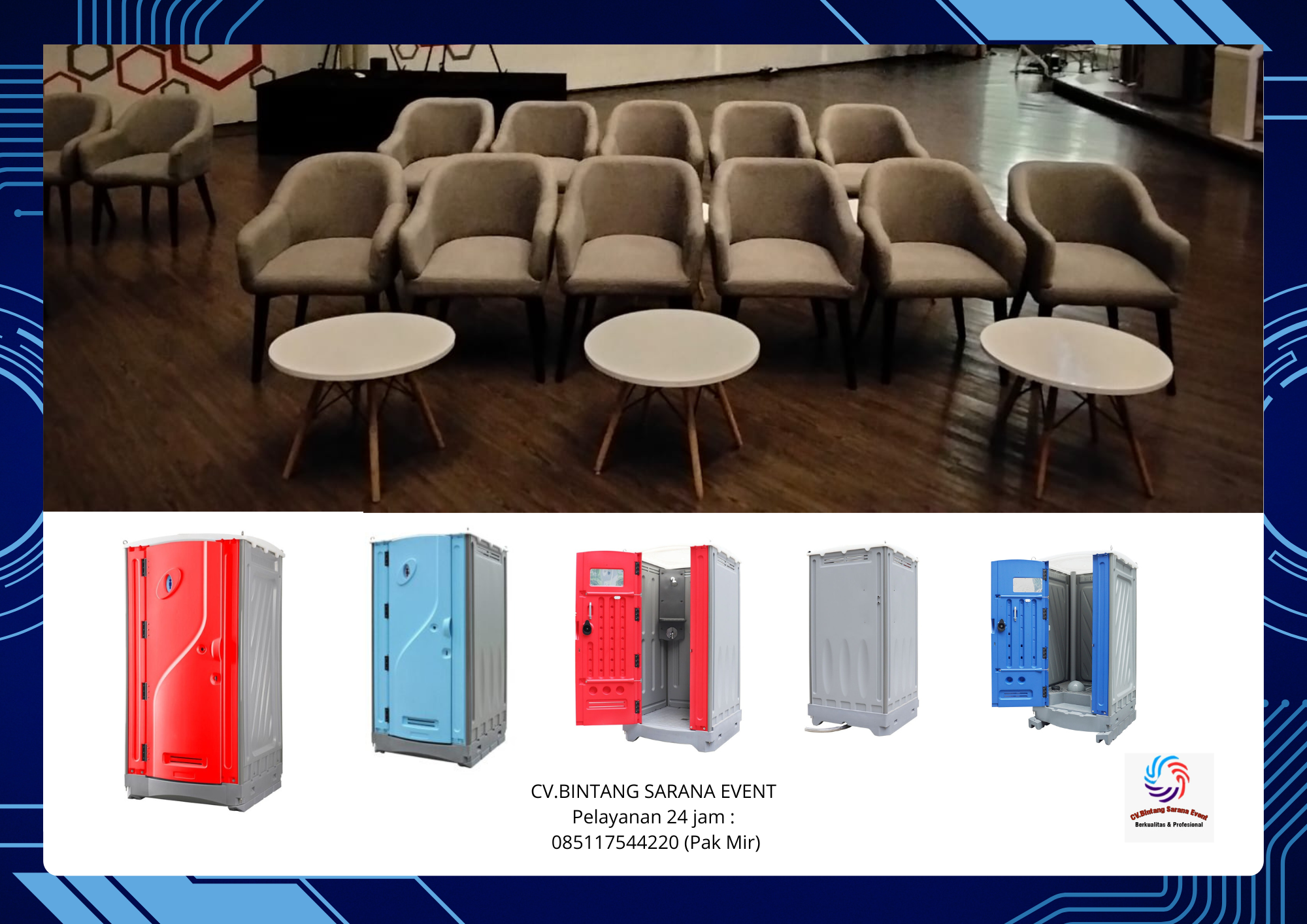 Sewa sofa Studio toilet portable Dan Meja Dirmy Jakarta Sewa sofa Studio toilet portable Dan Meja Dirmy Jakarta