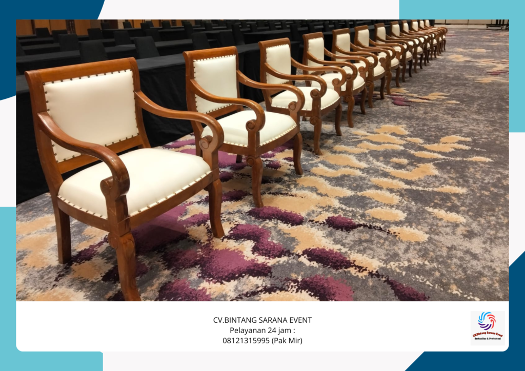 Jasa Sewa Kursi VIP Jokowi Area Jakarta