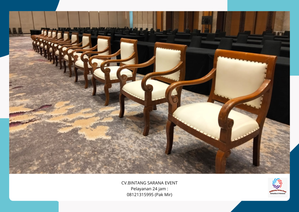 Jasa Sewa Kursi VIP Jokowi Area Jakarta
