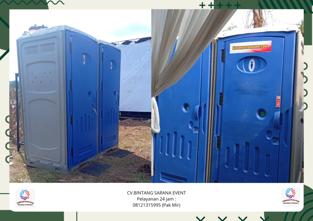 Jasa Sewa Toilet Portable Bermutu Siap Pakai Bekasi