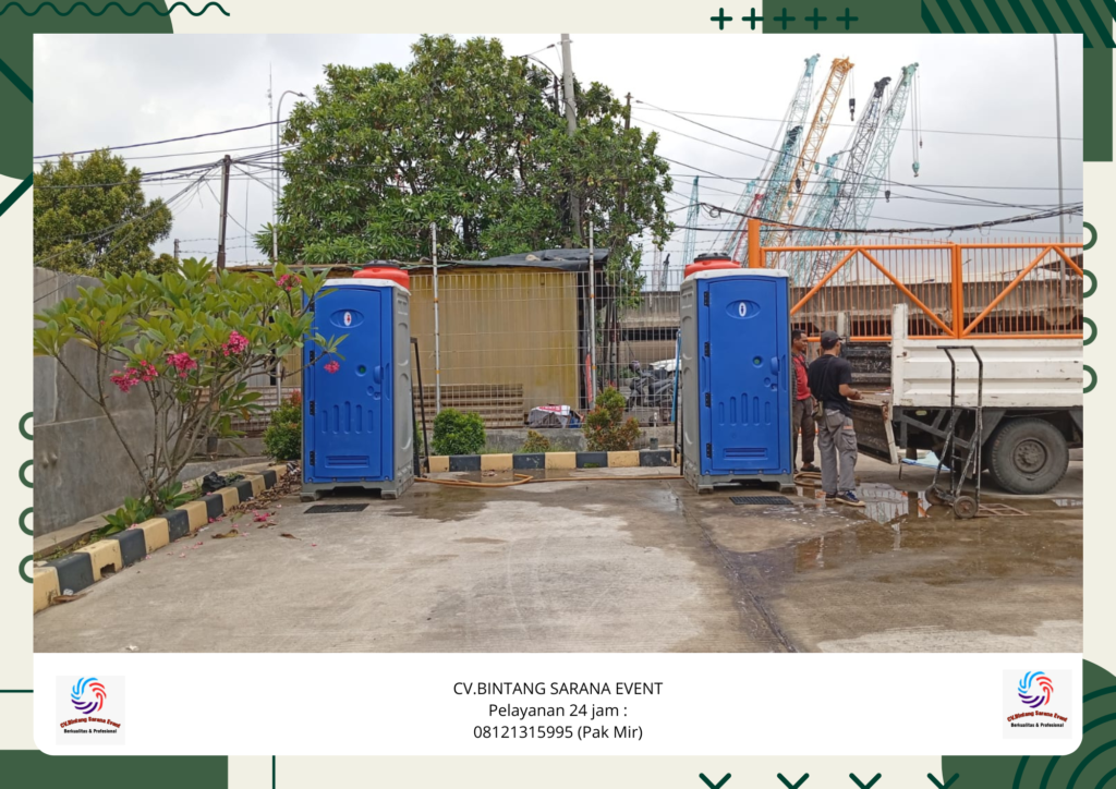 Jasa Sewa Toilet Portable Bermutu Siap Pakai Bekasi