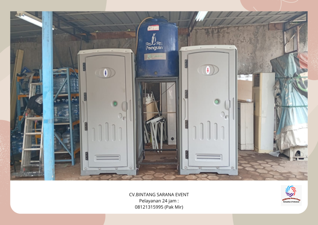 Pusat Sewa Jual Toilet Portable Promo Bulan Juni Area Jabodetabek