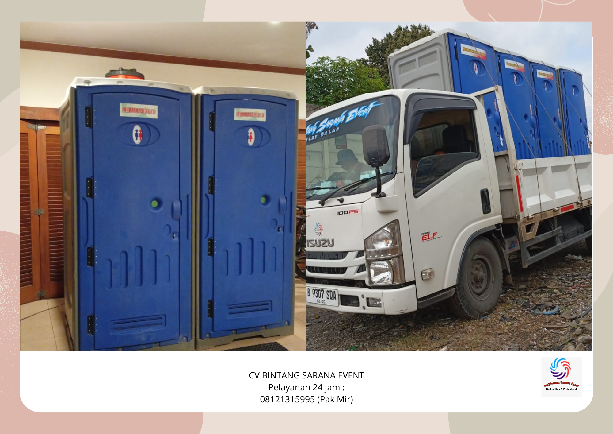 Pusat Sewa Jual Toilet Portable Promo Bulan Juni Area Jabodetabek