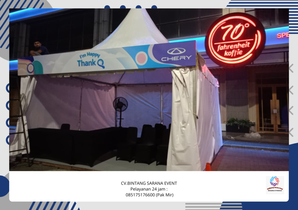 Rental Tenda Lampu Taman Dan Panggung Juara Jakarta
