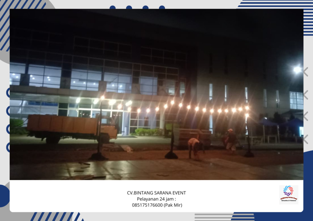 Rental Tenda Lampu Taman Dan Panggung Juara Jakarta