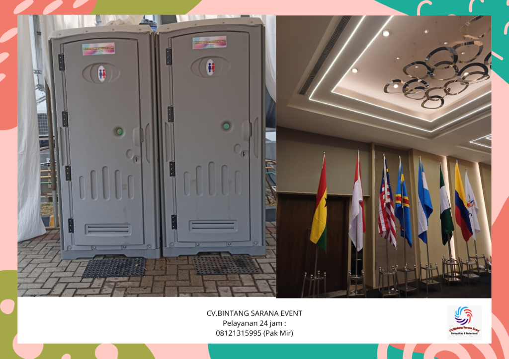 Rental Tiang Bendera Stainless Dan Sewa Toilet Portable Bogor