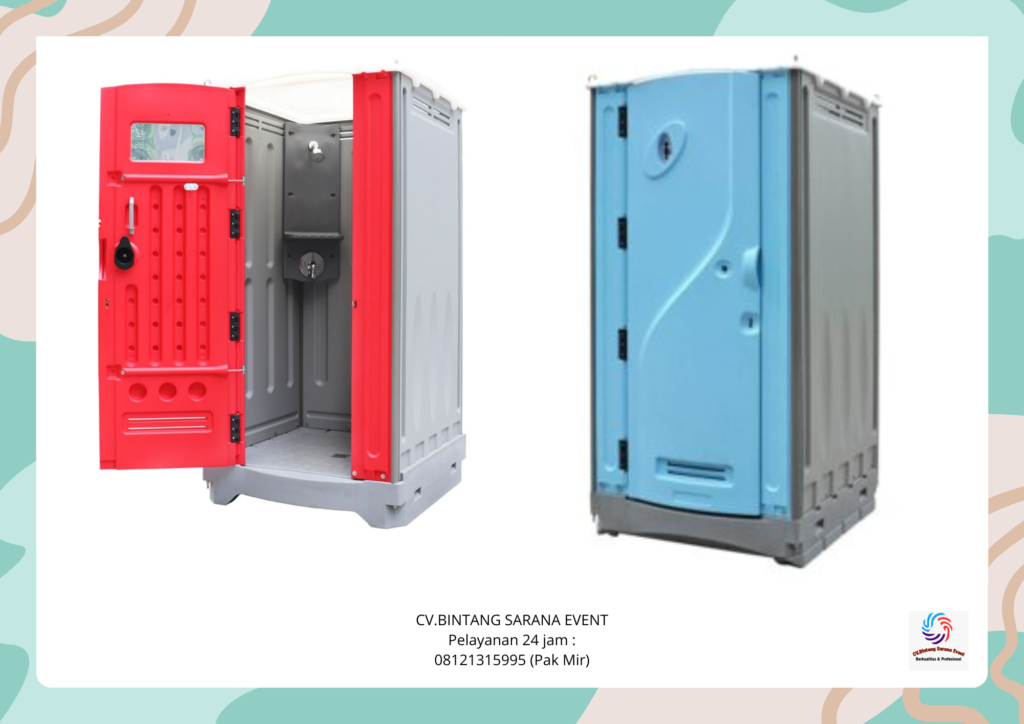 Rental Tirai filamin toilet portable Dan Tenda kerucut Subang