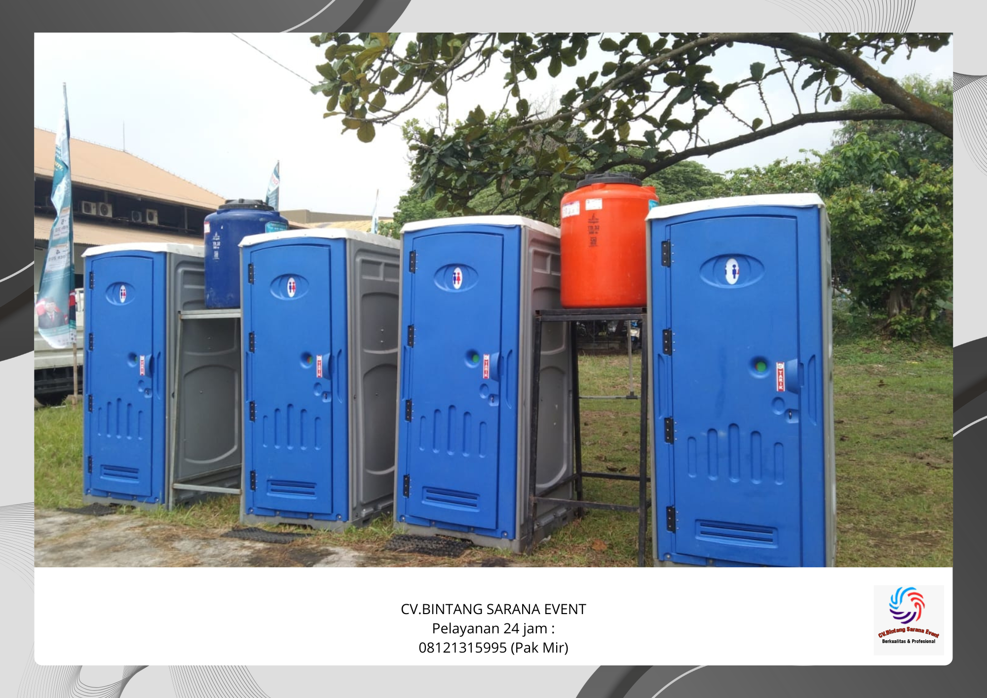 Rental Toilet Portable Dan Tenda Roder Area Bogor