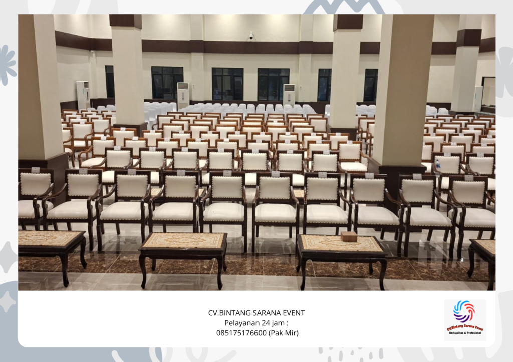 Sewa Arm Chairs VIP Jakarta