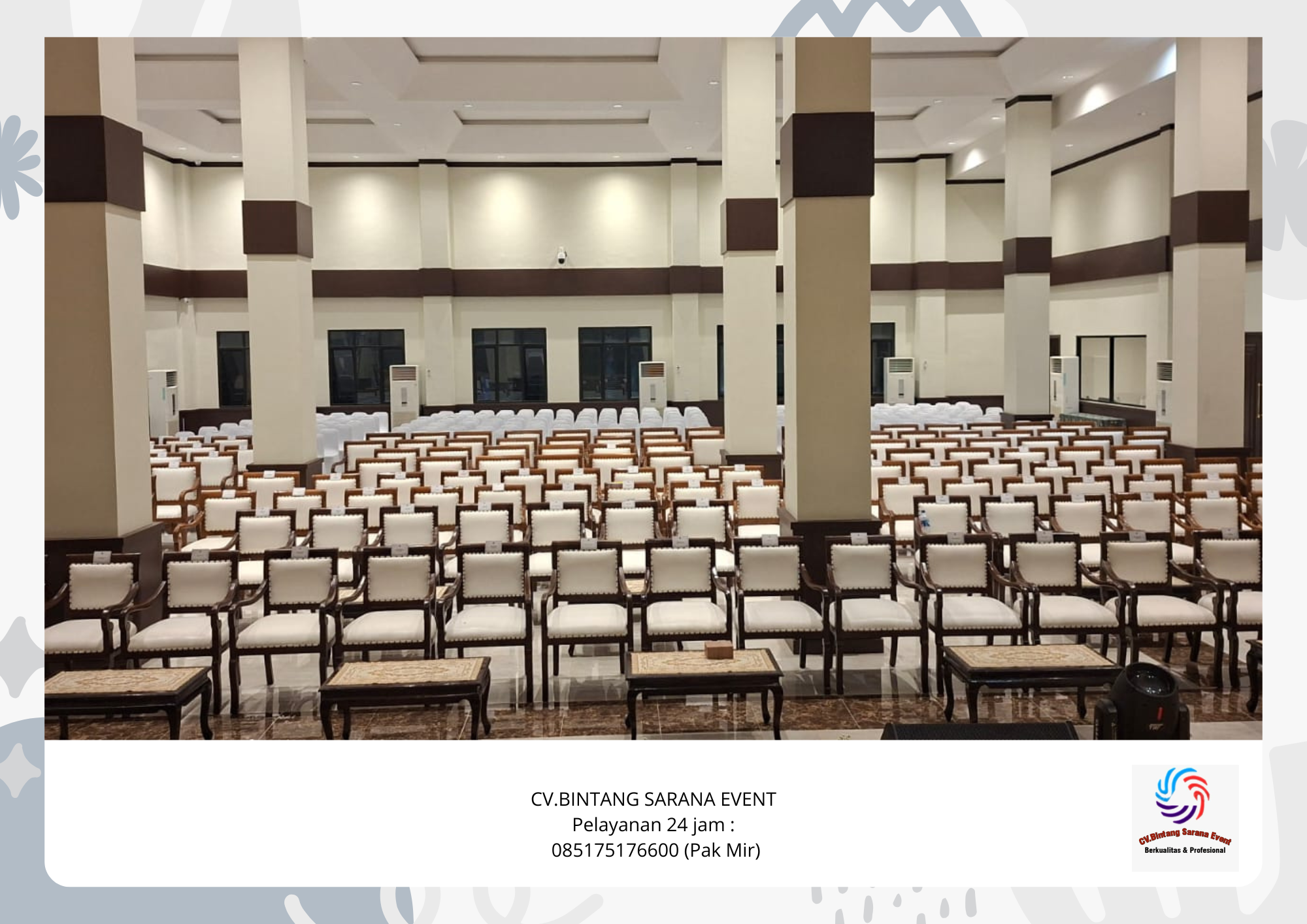 Sewa Arm Chairs VIP Jakarta