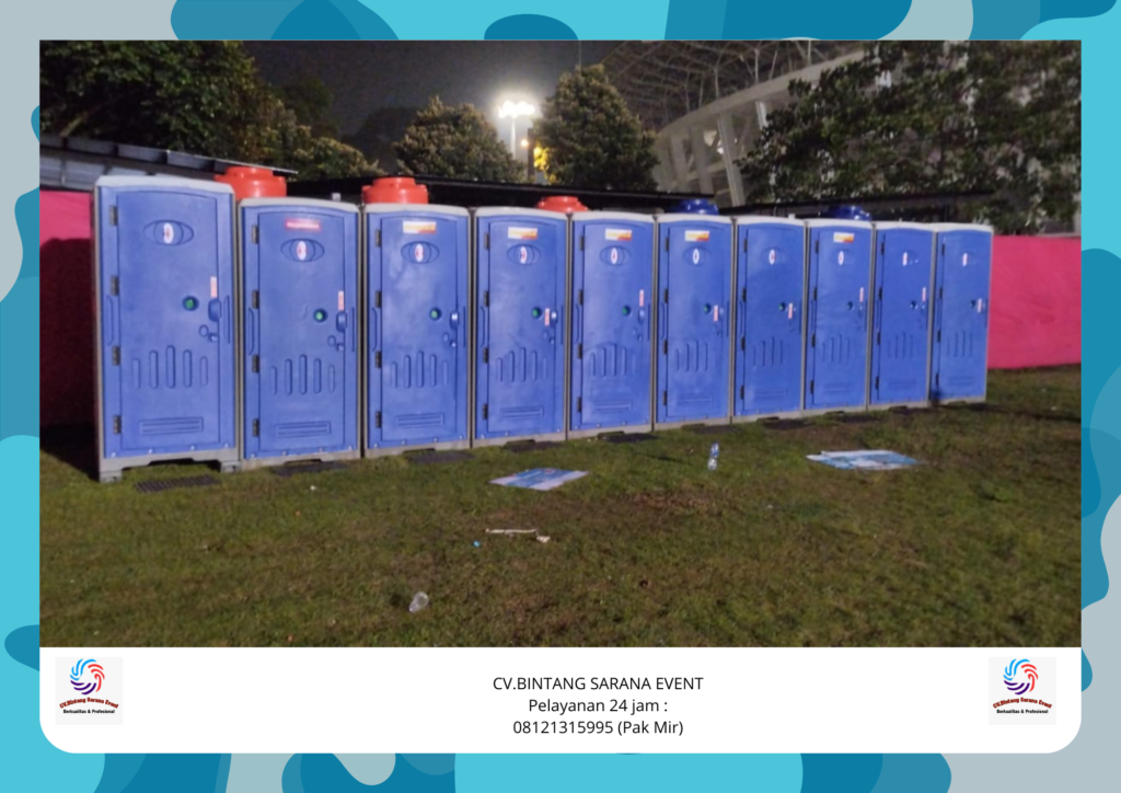 Sewa Kursi Cross Back Sewa meja Dan sewa toilet Portable Jakarta