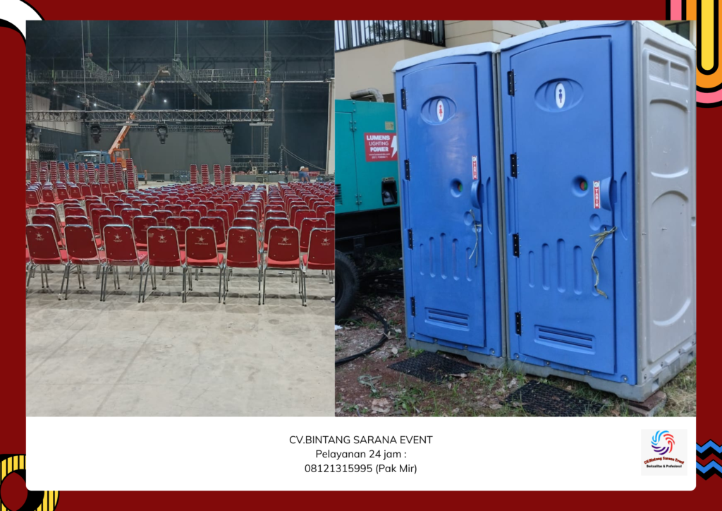 Sewa Kursi Event Stainless Dan Sewa Toilet Portable Tangerang