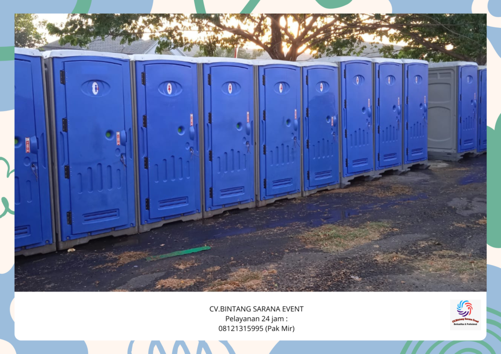 Sewa Panggung Dan Sewa Toilet Portable Serpong tangerang