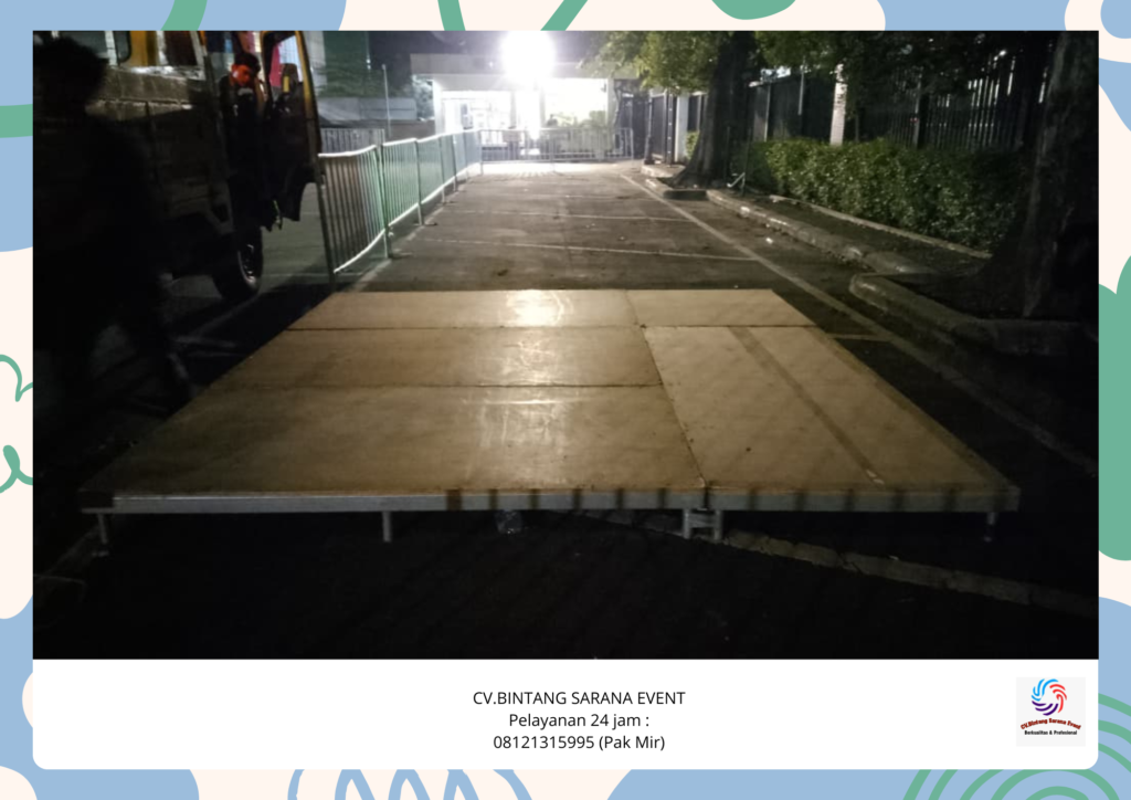 Sewa Panggung Dan Sewa Toilet Portable Serpong tangerang