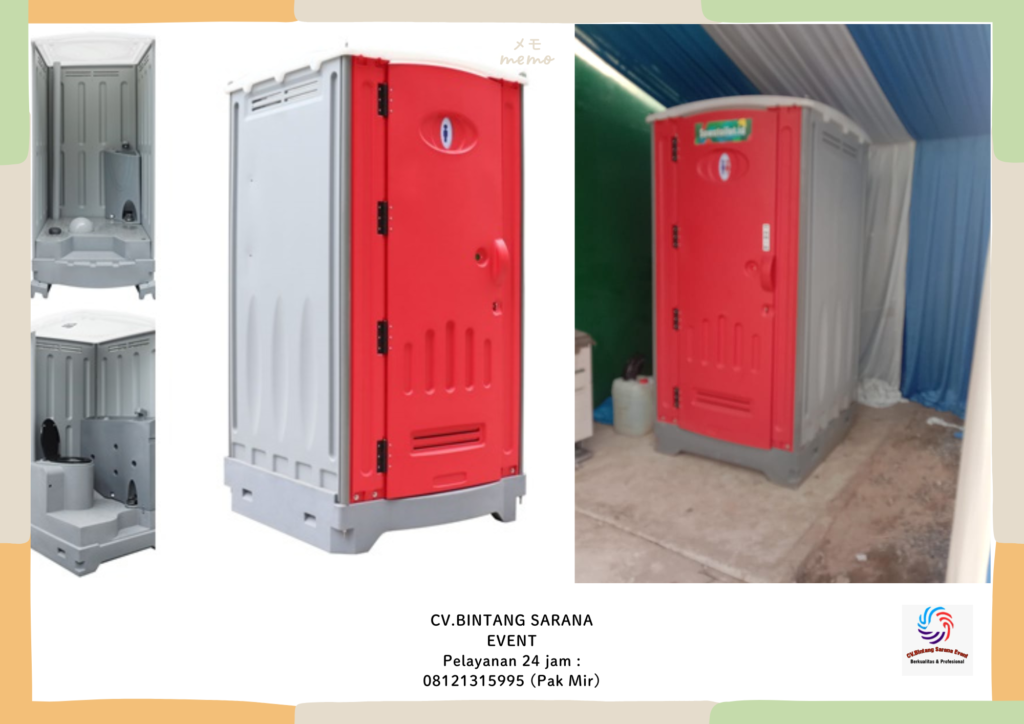 Sewa Round table D180cm Dan Sewa Toilet Portable Bogor