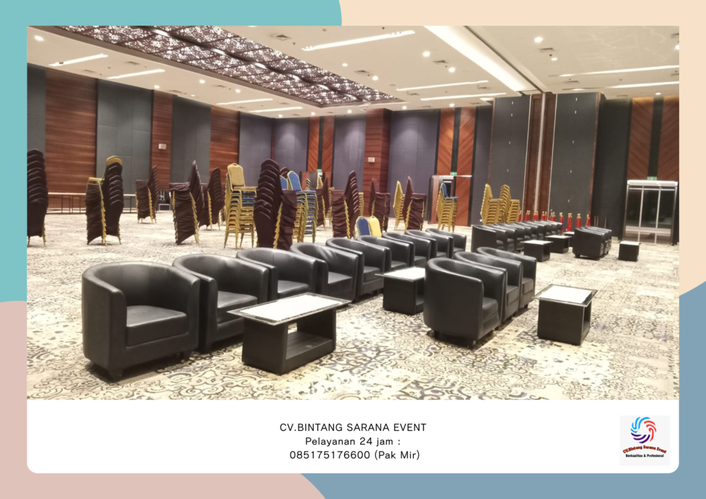 Sewa Sofa Oval Hitam Dan Sofa Oval Putih bogor