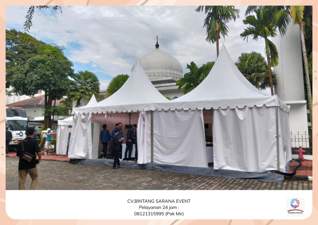 Sewa Tenda Cafe Toilet Portable Dan Tenda Kerucut Jakarta