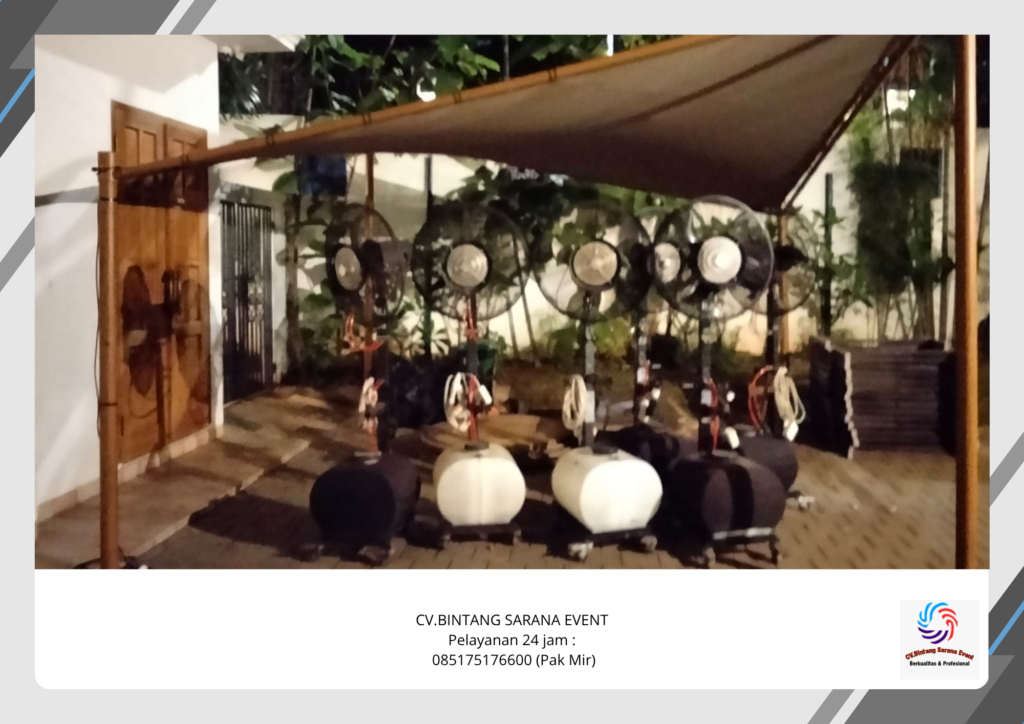 Sewa Tenda Plafon Misty Cool Dan Kursi Futura Pekayon Bekasi