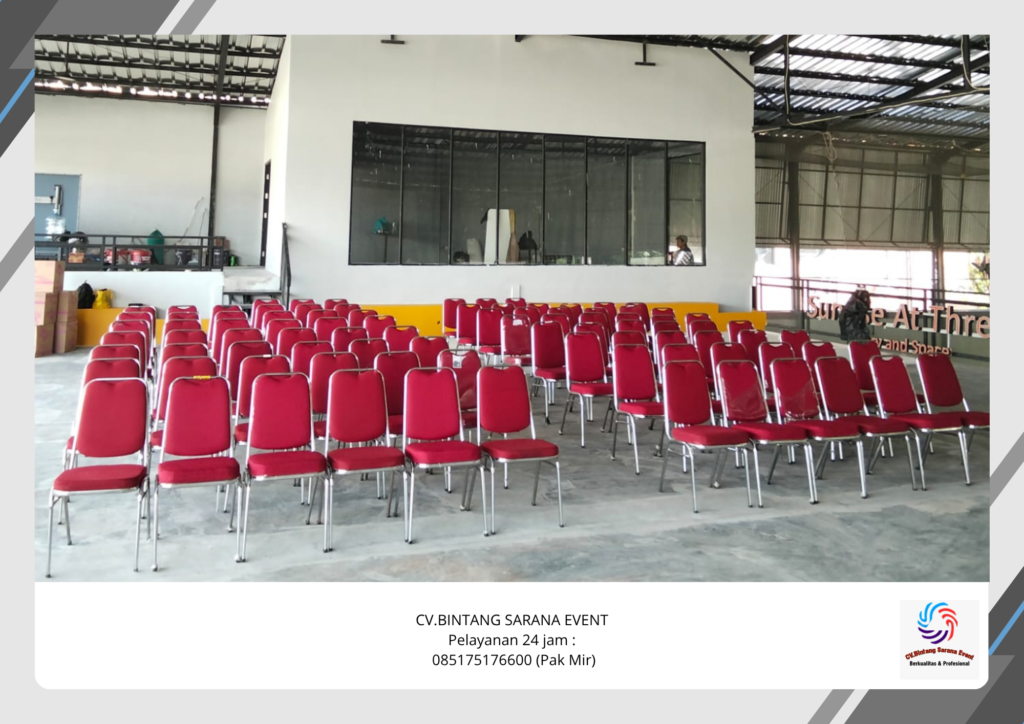 Sewa Tenda Plafon Misty Cool Dan Kursi Futura Pekayon Bekasi