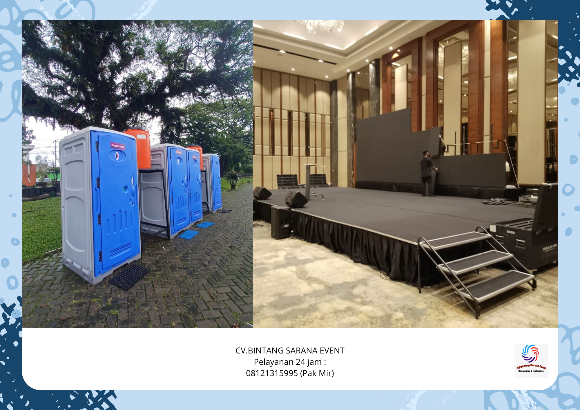 Sewa Toilet Portable Sewa Backdrop Dan Panggung Jakarta
